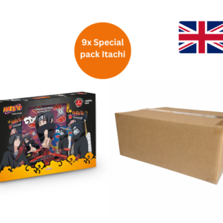 Naruto TCG: First set 2nd Edition Special Pack Itachi (9 pcs) case